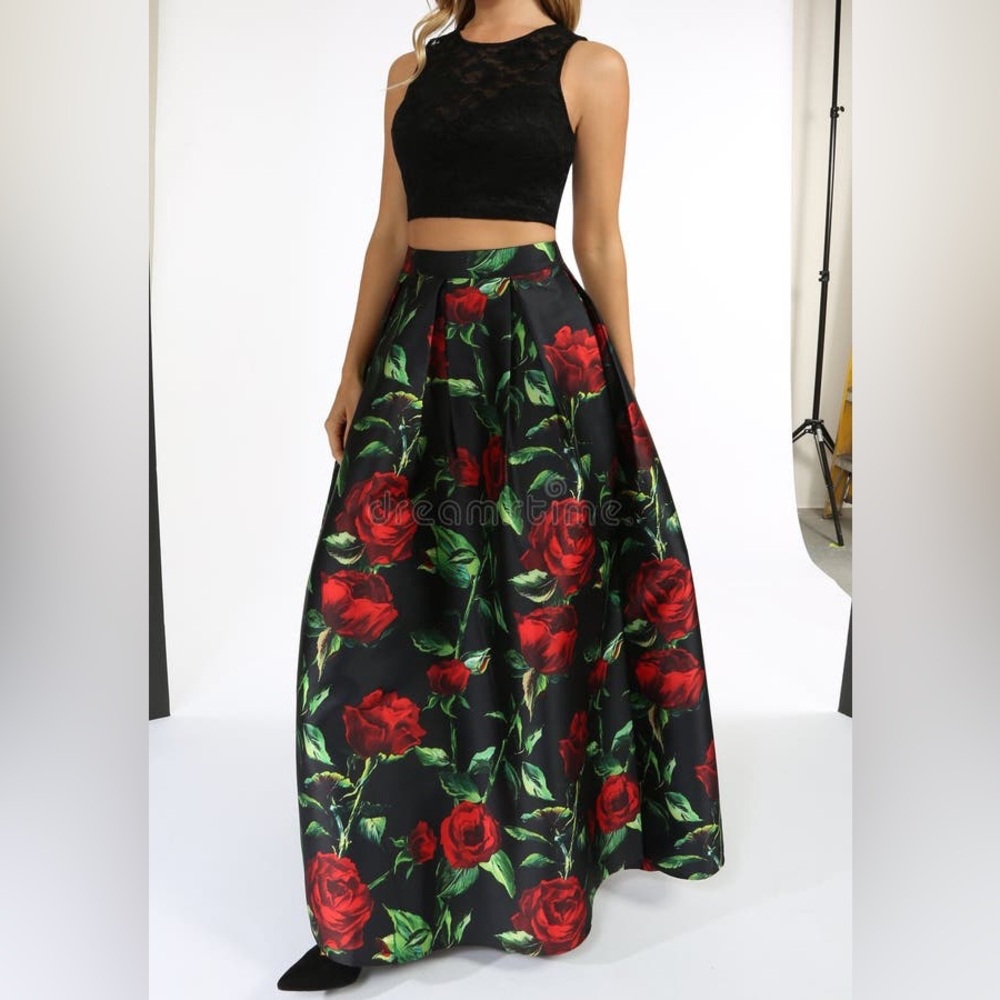 Windsor floral dress two piece set Size 7/medium